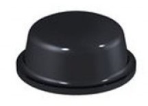 Black Self Adhesive Polyurethane Bumper Feet Stops Bumpons 11.1mm x 5mm High Domed (Pack of 5,082)