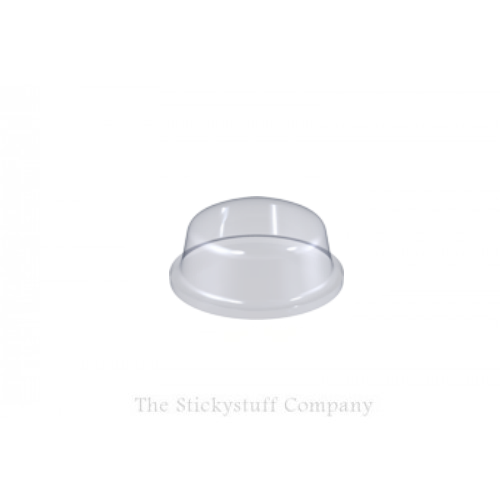 Clear Self Adhesive Polyurethane Bumper Feet Stops Bumpons 11.1mm x 5mm High Domed (Pack of 5,082)
