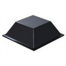 Black Self Adhesive Polyurethane Bumper Stops Feet Bumpons 20.5mm x 7.5mm Square (Pack of 1014)