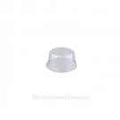 Clear Self Adhesive Polyurethane Bumper Stops Feet Bumpons 12.7mm x 6.2mm Cylindrical (Pack of 400)